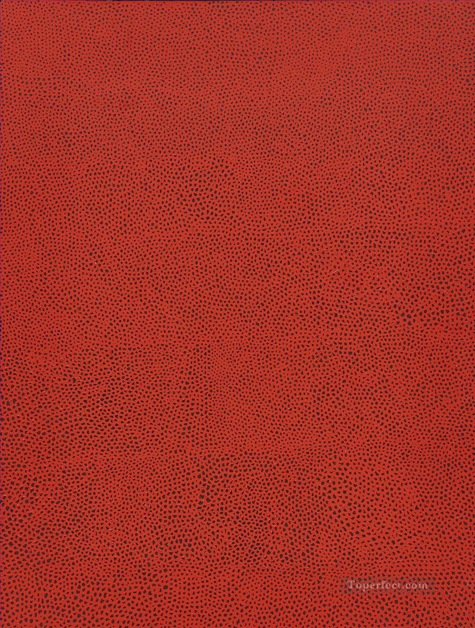NO RED B Yayoi Kusama Japanese Oil Paintings